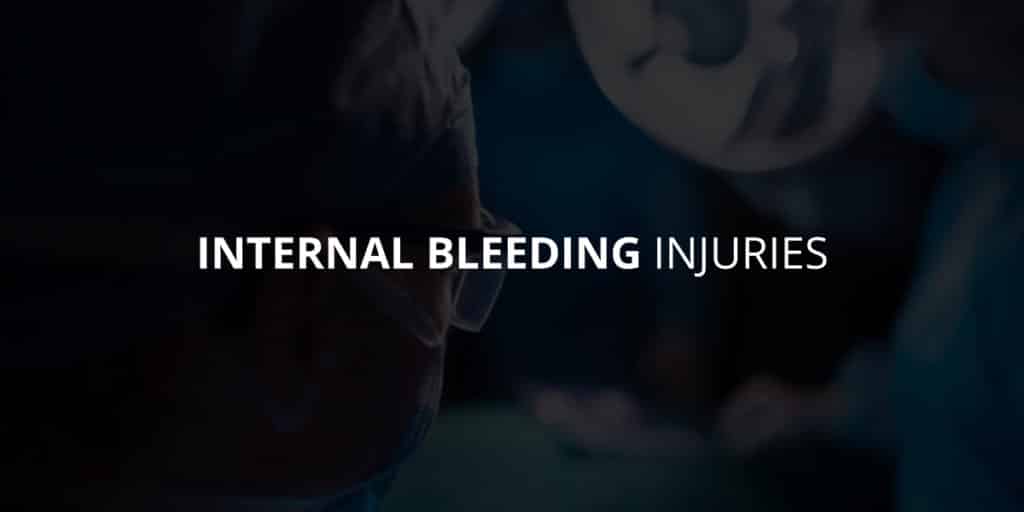 Internal bleeding injuries